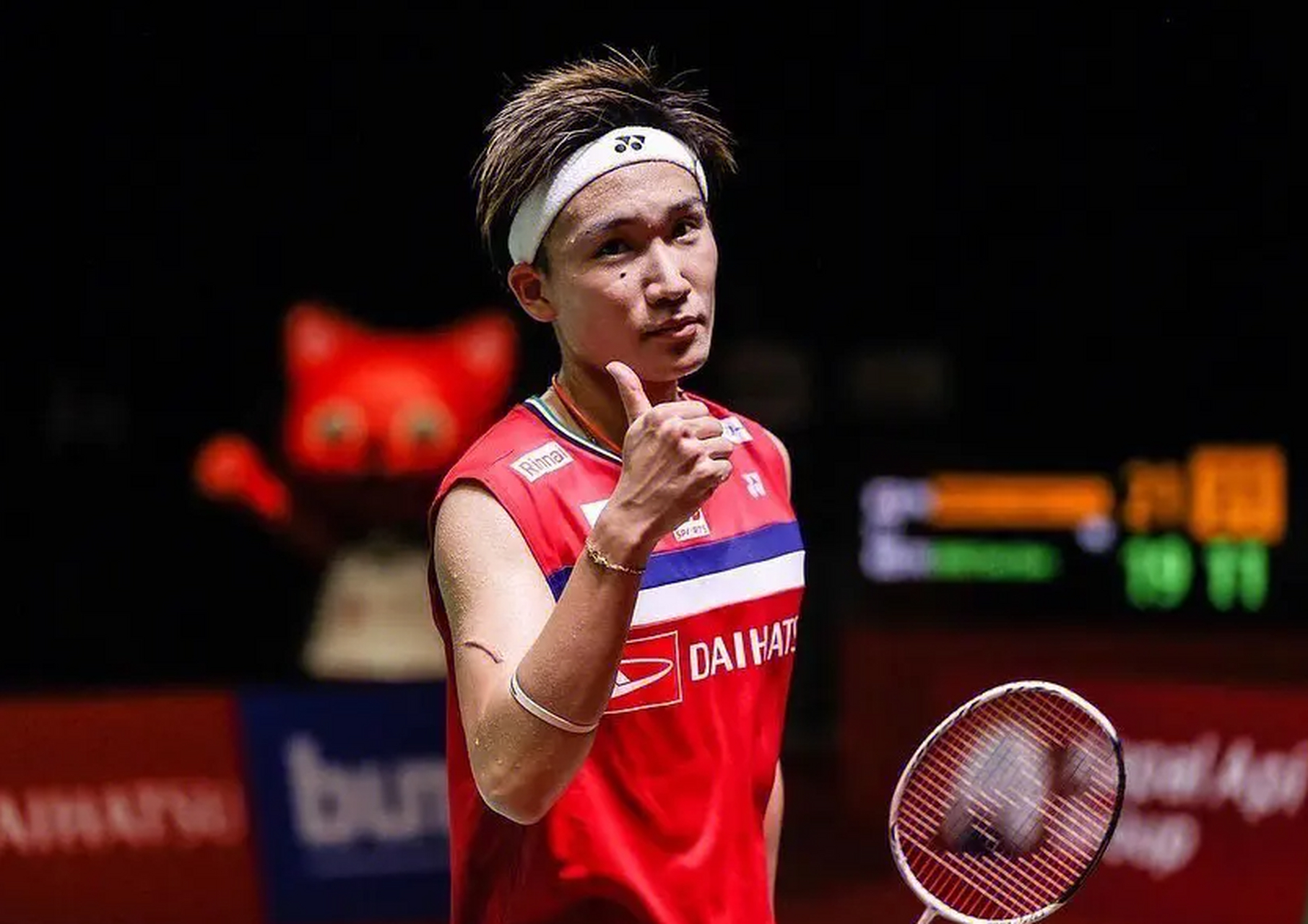 泰国队轻取印尼队,桃田贤斗高光表现 泰国队轻取印尼队,桃田贤斗高光表现